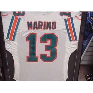 Dan Marino Signed Uniform   Framed w COA   Autographed NFL Jerseys 