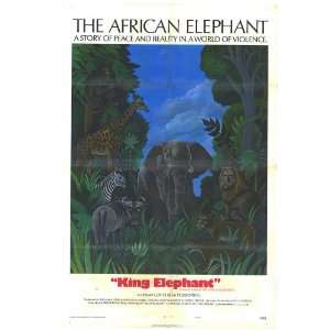  King Elephant Movie Poster (11 x 17 Inches   28cm x 44cm 