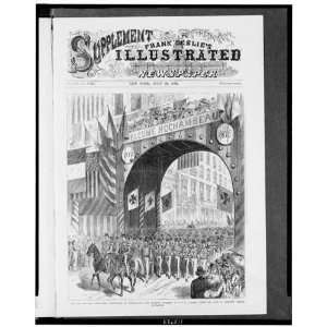  July 4,1876,Centennial Celebration,Philadelphia,Chestnut 