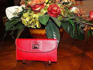 Dooney and Bourke NWT Portofino Leather Continental Clutch Wallet 