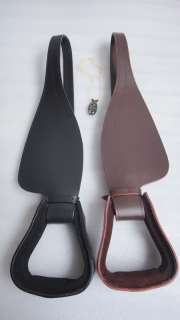 REPLACEMENT SADDLE FENDERS with STIRRUP LEATHERS  
