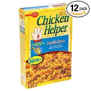 Chicken Helper, Jambalaya, 6.7 Ounce Boxes (Pack of 12)