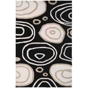  Rizzy Rugs Fusion FN 71 Black Contemporary 8 Area Rug 