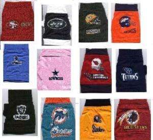 Dog Clothes Team Sports T shirt size bs/s,6 9 lbs  