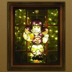  20 NFL Chicago Bears Lighted Outdoor Football Player Window 