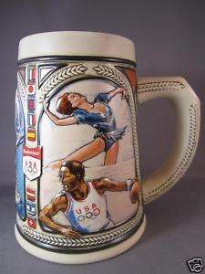 BUDWEISER 1992 US OLYMPIC TEAM STEIN SPORTS COLLECTIBLE  