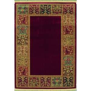 Shaw Kathy Ireland Home Essentials Buckingham Border Ruby   20850 55 