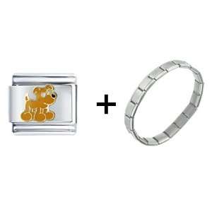  Cute Comic Dog Italian Charm Pugster Jewelry