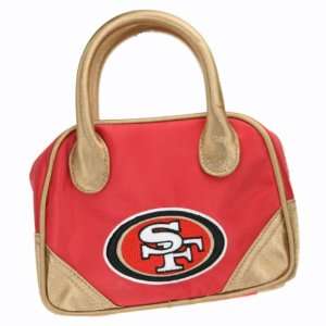  NFL San Francisco 49ers Mini Bowler Purse Sports 