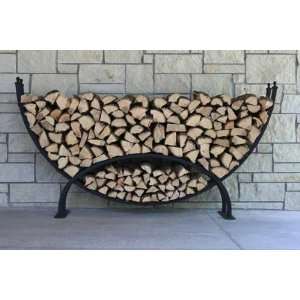 Woodhaven Small Crescent Firewood Rack 