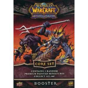  World of Warcraft Minis Core Set Booster Box [Toy] Toys 