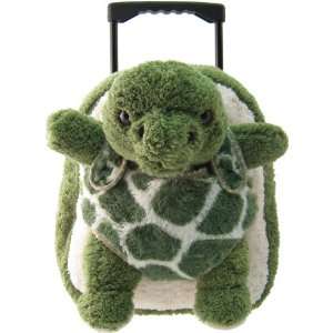  Turtle Plush Animal Rolling Backpack 