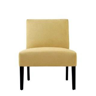 Linon Trento Slipper Chair Ivory 