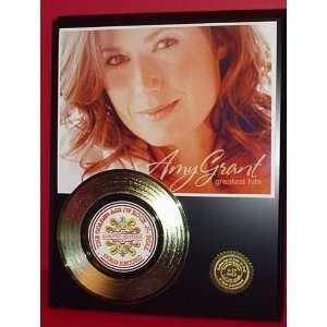  Amy Grant 24kt Gold Record LTD Edition Display ***FREE 