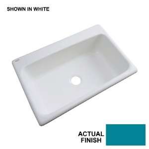  Dekor Single Basin Acrylic Topmount Kitchen Sink 58442 
