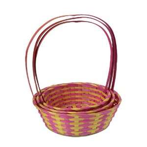  Nested Pink Easter Baskets Toys & Games