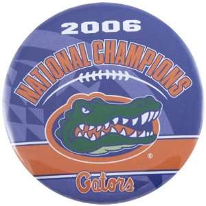  Florida Gators 2006 BCS National Champions Button Sports 