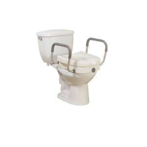  DRIVE K.D. 2 in 1 Locking, Elevated Toilet Seat with Tool 