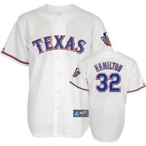 Josh Hamilton Jersey Texas Rangers #32 Home Replica Jersey with 2010 