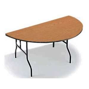  Folding Products HR72EF EF Series Plywood Core Folding Table  Half 
