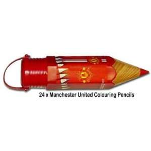  Man Utd Colouring Pencils
