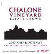 Chalone Estate Chardonnay 2007 