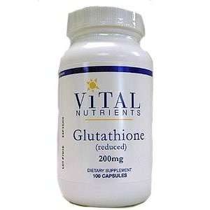   Nutrients   Glutathione (reduced) 200mg 100c
