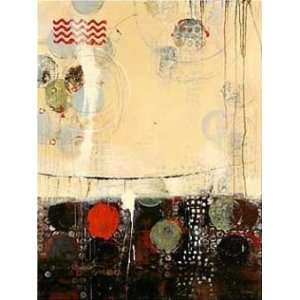  Mary Calkins 36W by 48H  City Rising CANVAS Edge #6 1 