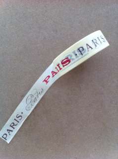 Eiffel Tower~Paris~Paper Decorative Tape~Washi~16yd~Crafts~Choose 