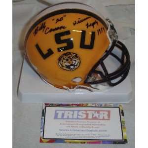  Billy Cannon LSU Tigers Autographed Mini Helmet with 