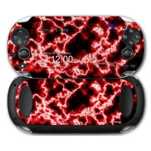  Sony PS Vita Skin Electrify Red by WraptorSkinz Video 