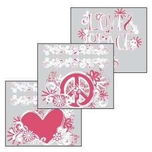    Scentsy Peace Sign White Scentsy DIY Theme Pack