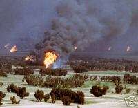 Operation Desert Storm Kuwait Oil Well Fire 1991  
