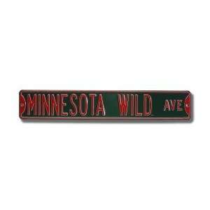  Minnesota Wild Avenue Sign