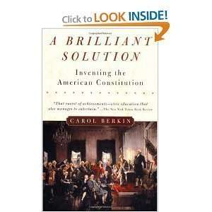  PaperbackA Brilliant Solution  Inventing the American 