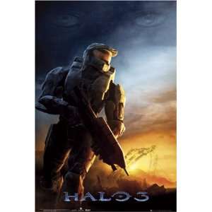 Halo 3   Video Game Poster (Master Chief) 
