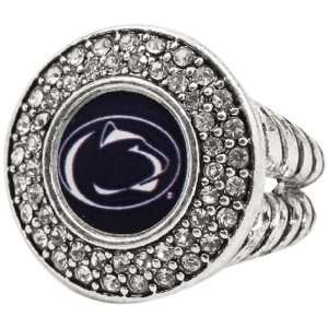  Penn State Nittany Lions Team Logo Crystal Ring Sports 