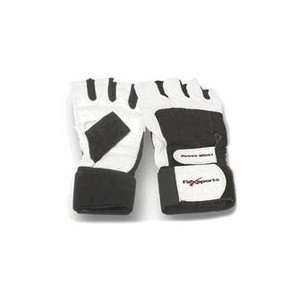  Wrist Wrap Glove, Small, Black/White, Flex Sports Health 