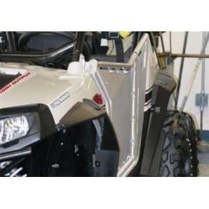 Pro Armor Suicide Trail Doors with Cut Outs   Brushed Aluminum P081229