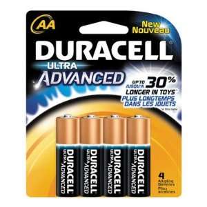  Ultra Advanced Alkaline Batteries, AA, 4/Pack
