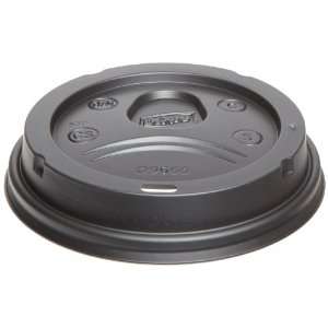Dixie D9550B Dome Lid for 20 oz and 24 oz Paper Hot Cup, Black (10 