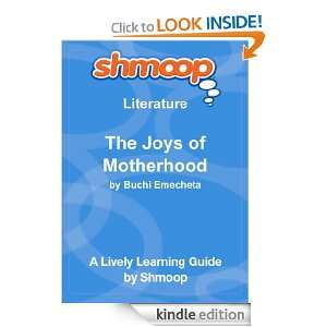 The Joys of Motherhood Shmoop Study Guide Shmoop  Kindle 