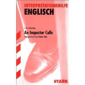   Priestley. An Inspector Calls (9783894495367) Dieter Ulm Books