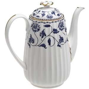 Spode Blue Colonel Coffee Pot and Cover 4  1/2 cup  