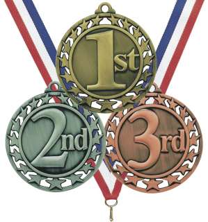 Medals are shipped by USPS Priority Mail (2 to 3 day delivery) to most 