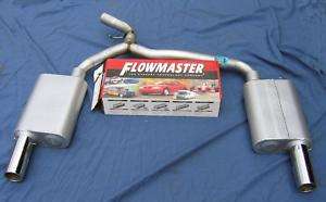 95 05 Monte Carlo Dual exhaust with Flowmaster Muffler  