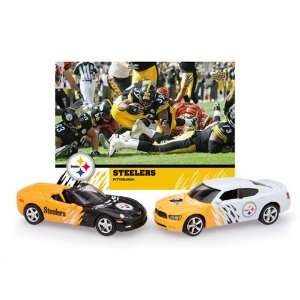 Pittsburgh Steelers 2008 Dodge Charger and Chevrolet Corvette Die 