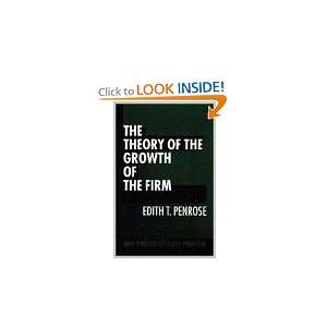  The Theory of the Growth of the Firm (9780198289784 