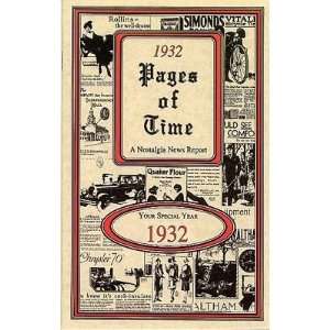  1932 Pages of Time (9781560460329) Interactive Books 