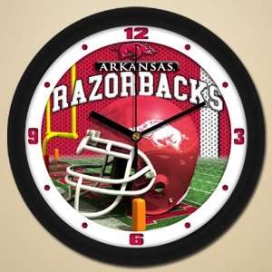 Arkansas Razorbacks Helmet Wall Clock 